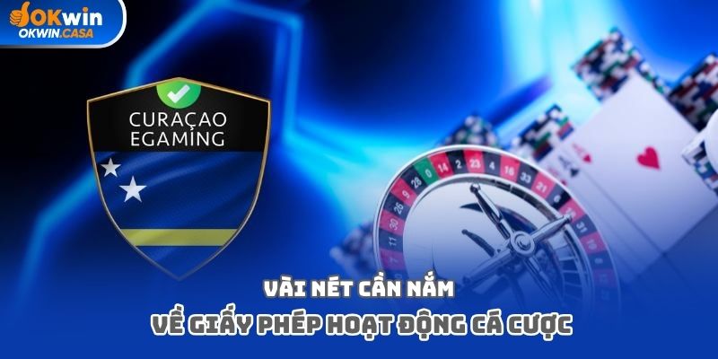 Vài nét cần nắm về giấy phép hoạt động cá cược