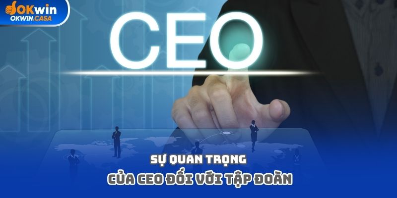 Sự quan trọng của ceo đối với tập đoàn