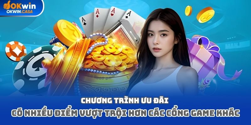 Chương trình ưu đãi có nhiều điểm vượt trội hơn các cổng game khác